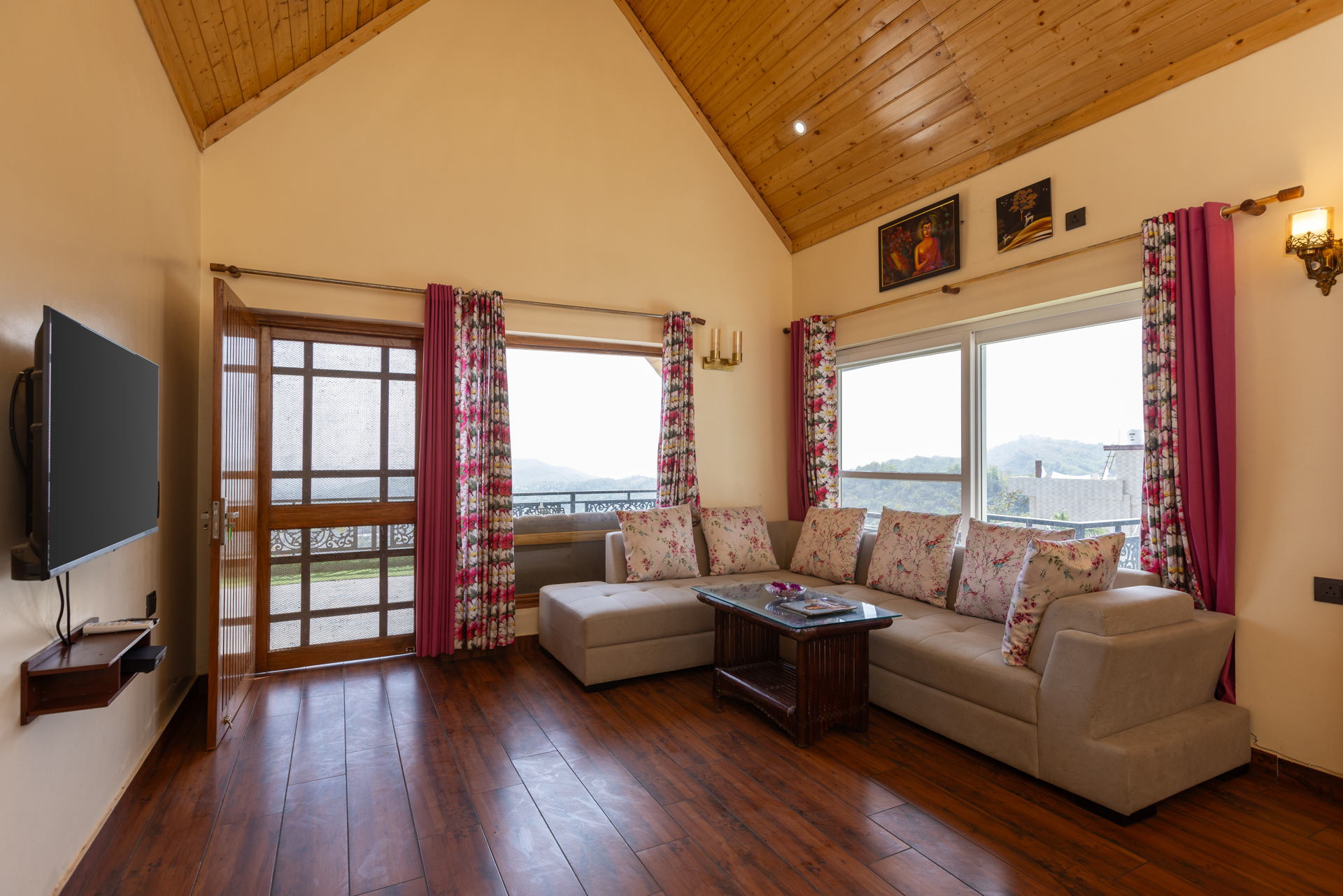 Rustic Cottage Seating Area